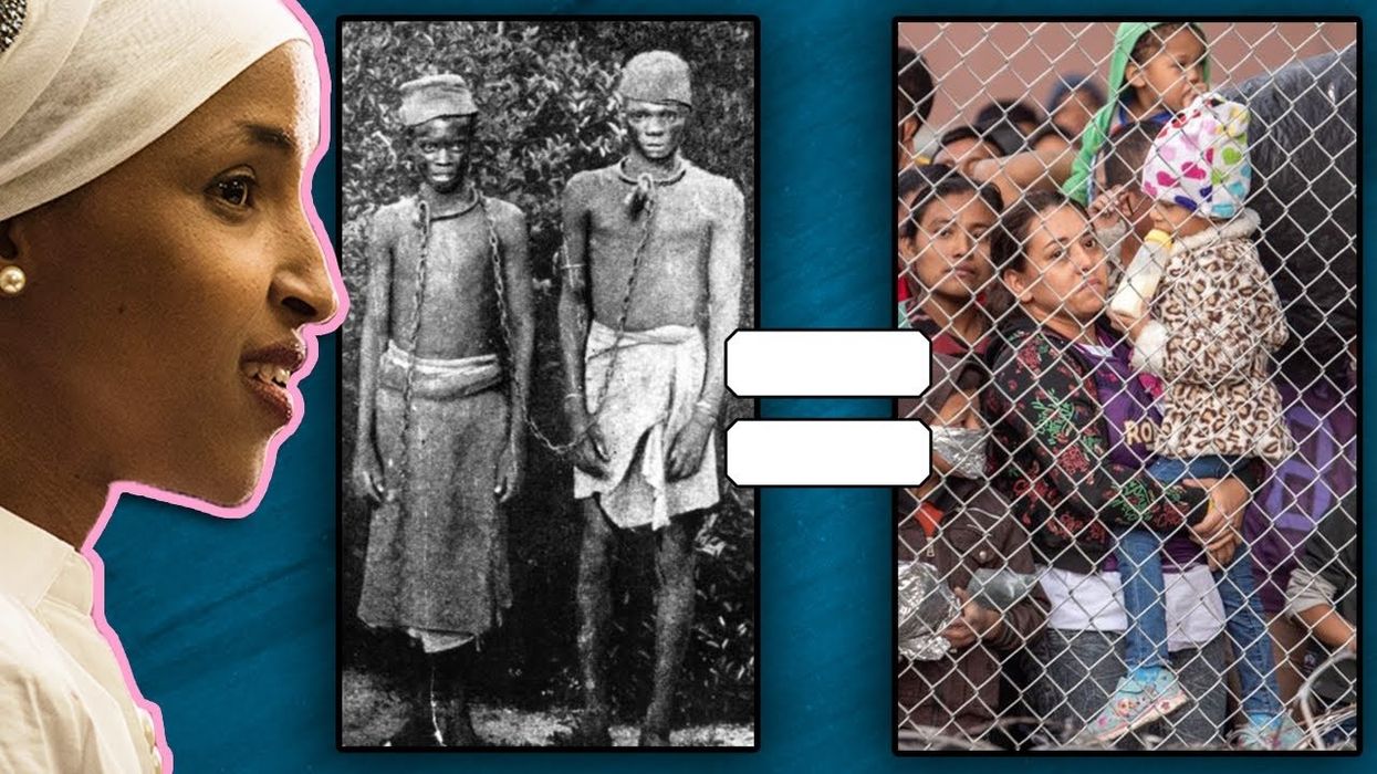 Ilhan Omar: African slave dungeons like US migrant detention centers