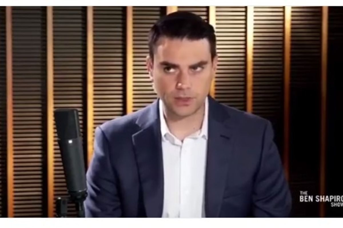 Ben Shapiro Is Wrong And Stupid About Pronouns, By A Doktor Of Rhetoric
