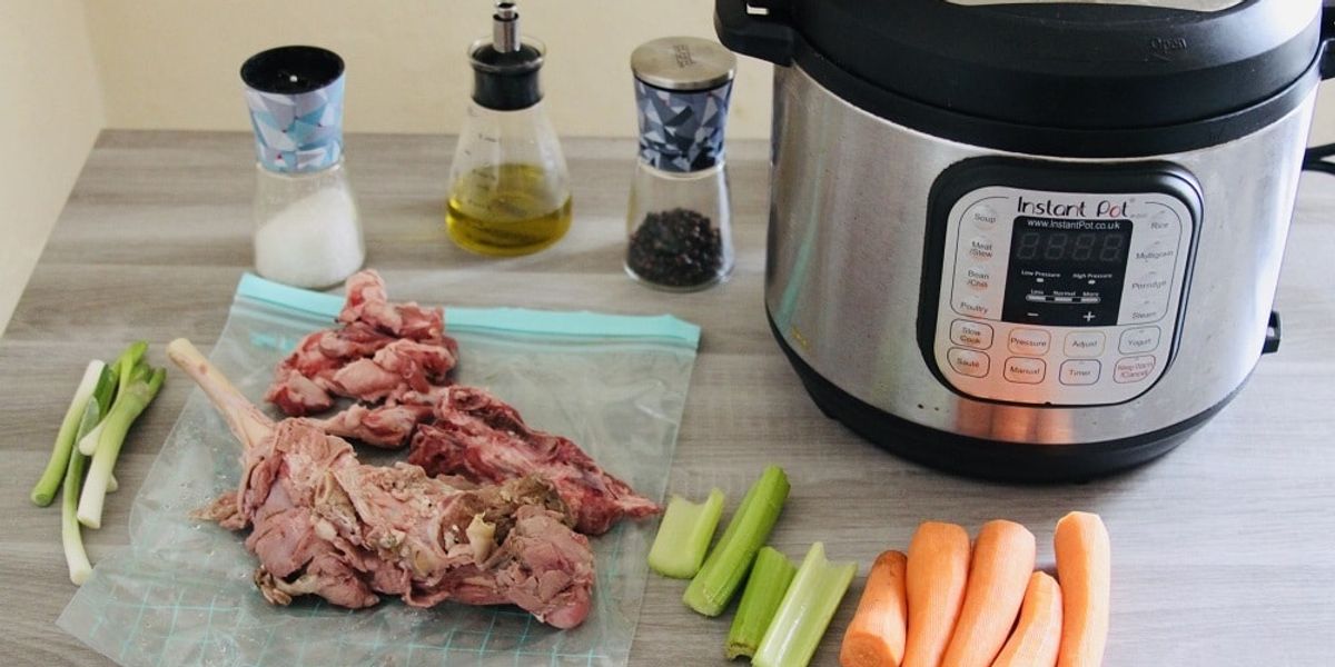 Instant Pot Lamb Bone Broth - My Recipe Magic