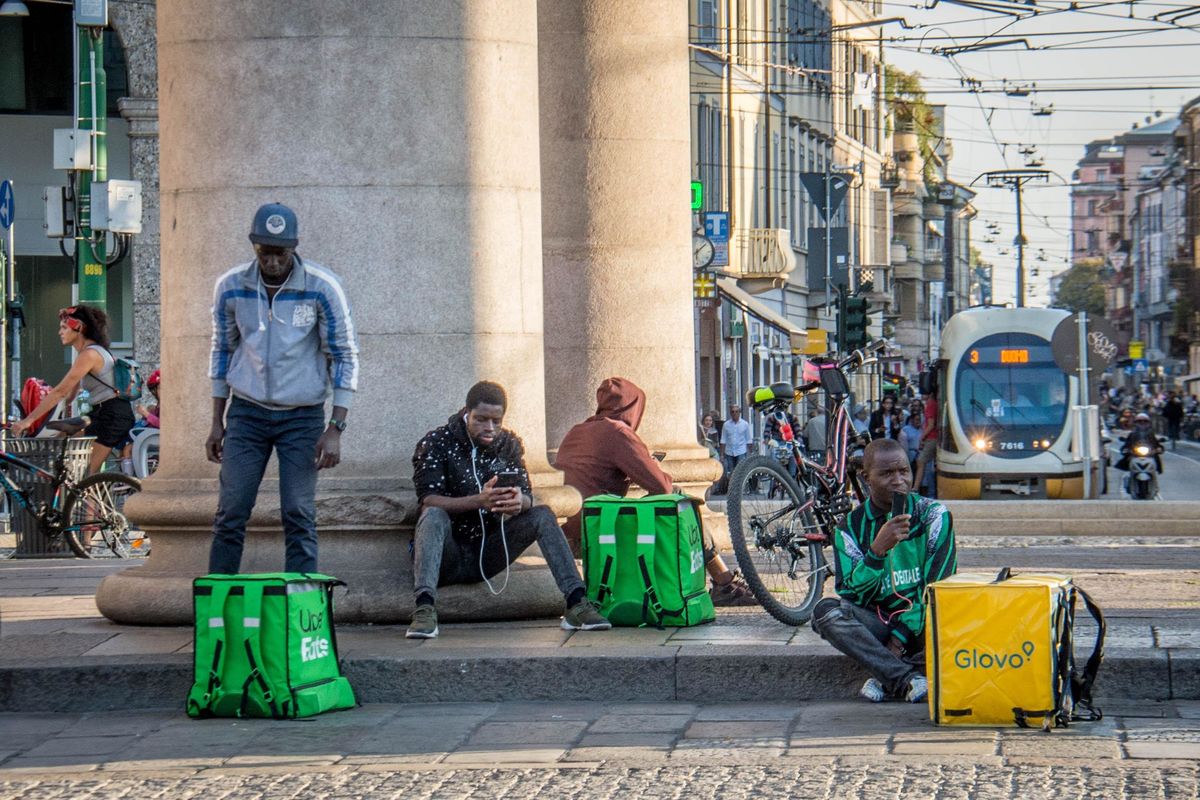 Indagine a Milano sui rider vessati