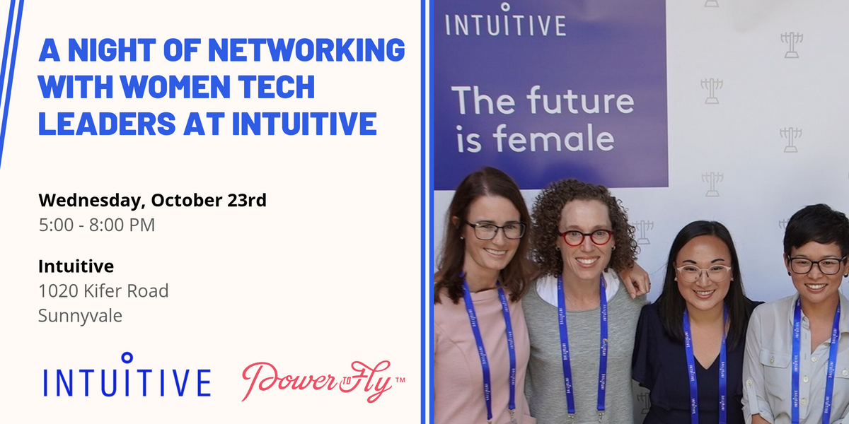 A Night of Networking with Women Tech Leaders at Intuitive