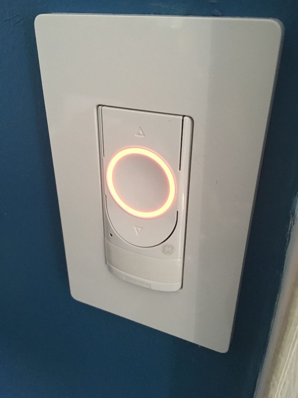 Picture of C by GE C-Start Smart Switch installed.