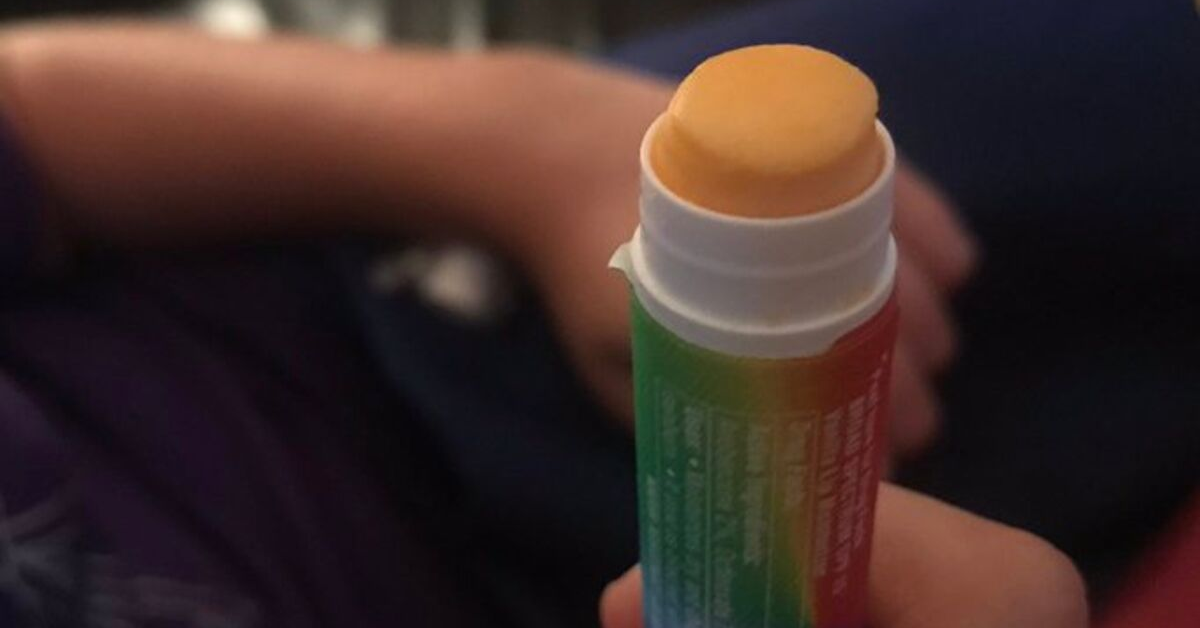 9-Year-Old Genius Fills Old Lip Balm Tube With Cheese So She Can Snack On It During Class