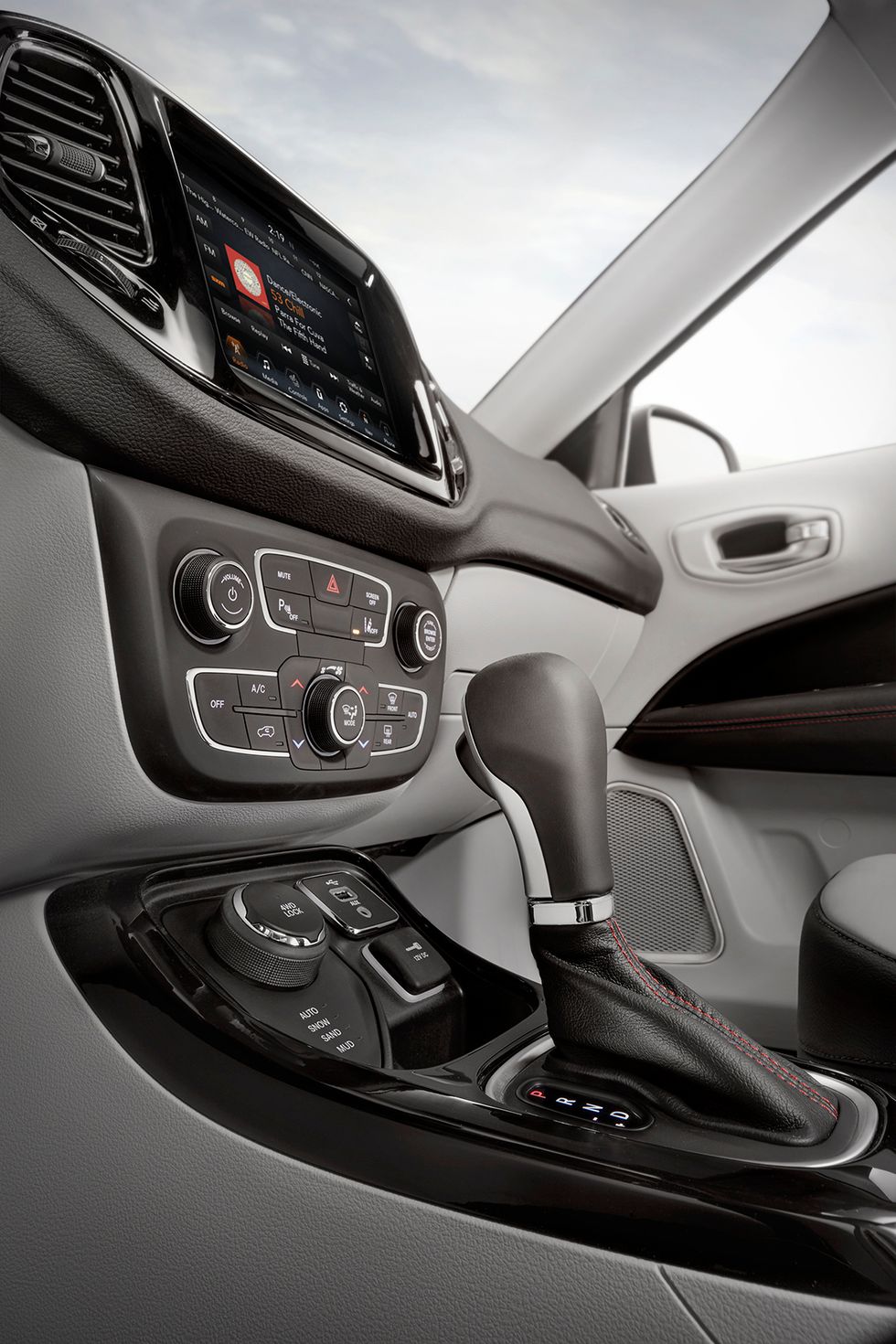 2020 Jeep Compass Limited Buttons Console Shifter Speaker