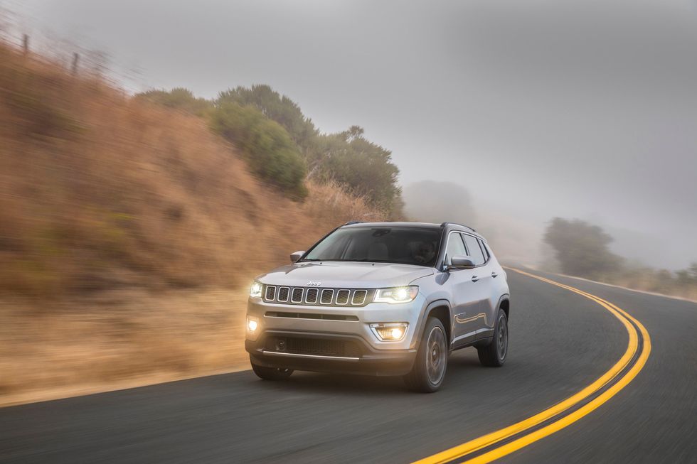 2020 Jeep Compass Limited Headlights Fog Lights Driving
