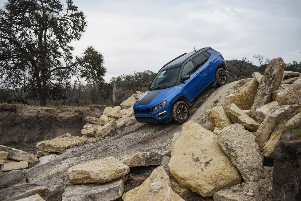 2020 Jeep Compass Trailhawk rock