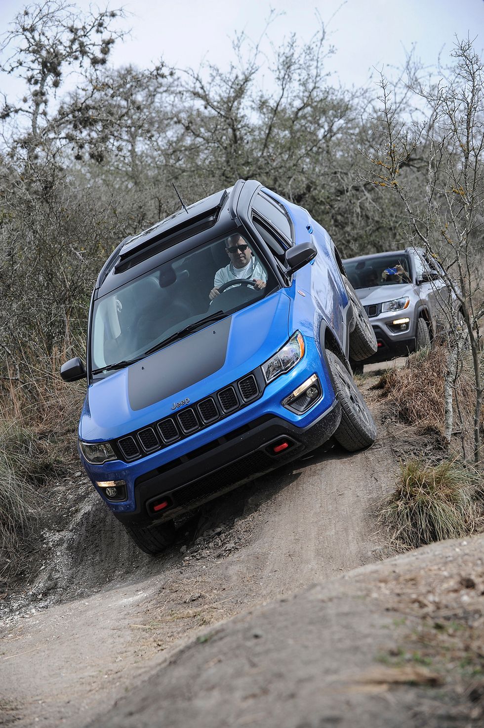 2020 Jeep Compass Trailhawk off-roading off road tow hooks