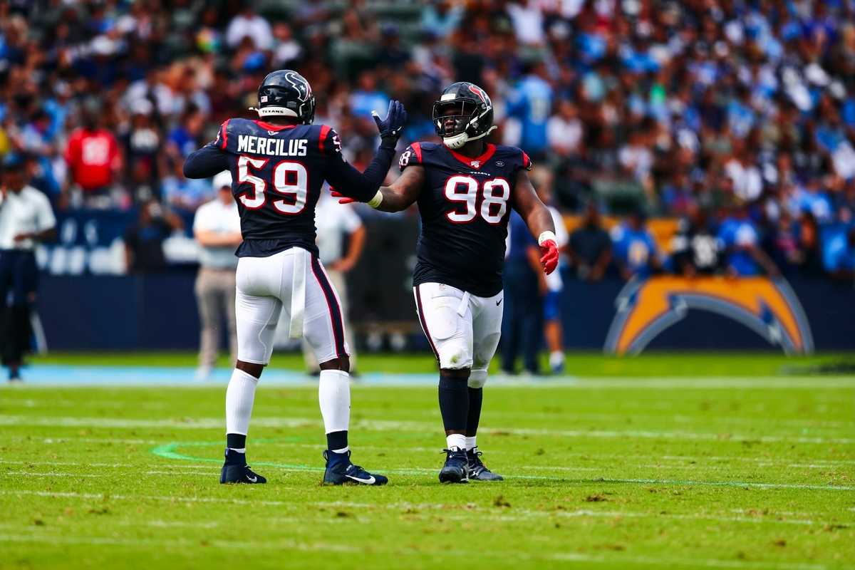 Texans player of the game: D.J. Reader gets going to spark defense in win