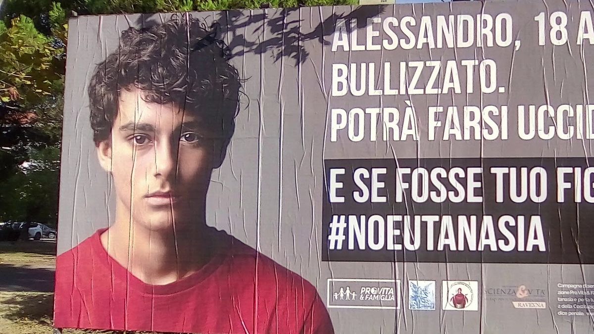 Campagna #NOEUTANASIA. Affissioni in oltre 100 città italiane