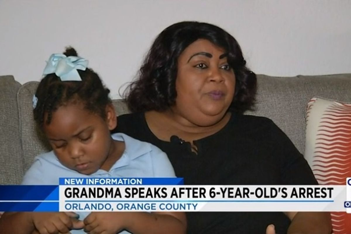 Orlando School Cop Keeping America Safe From Cranky Six-Year-Old Girl
