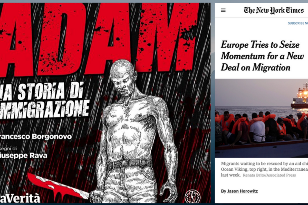 Anche il «Nyt» parla di «Adam», la prima graphic novel contro l'immigrazione