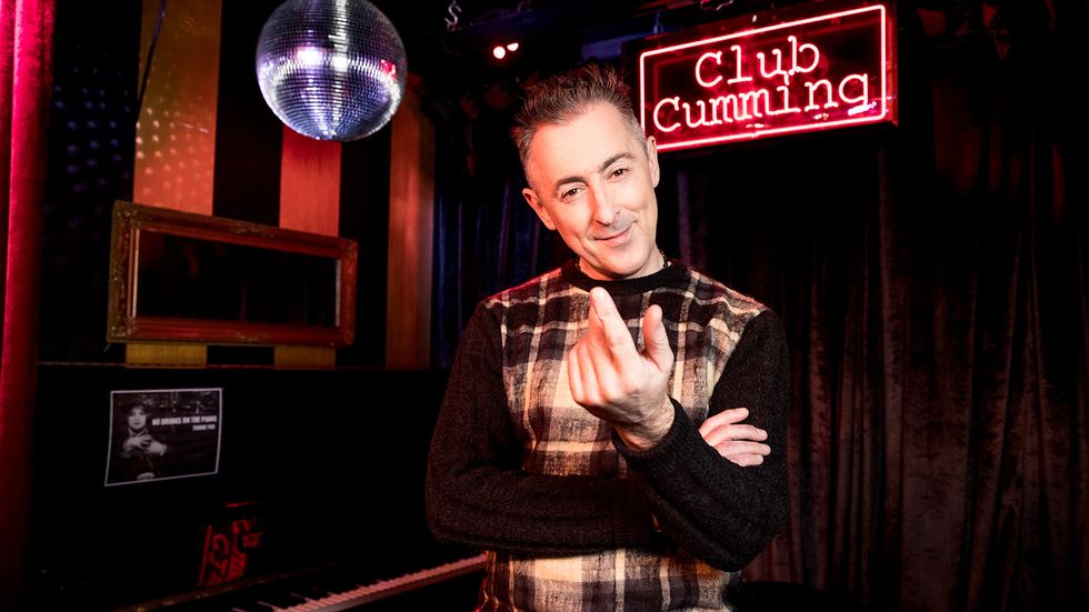 Alan Cumming in club