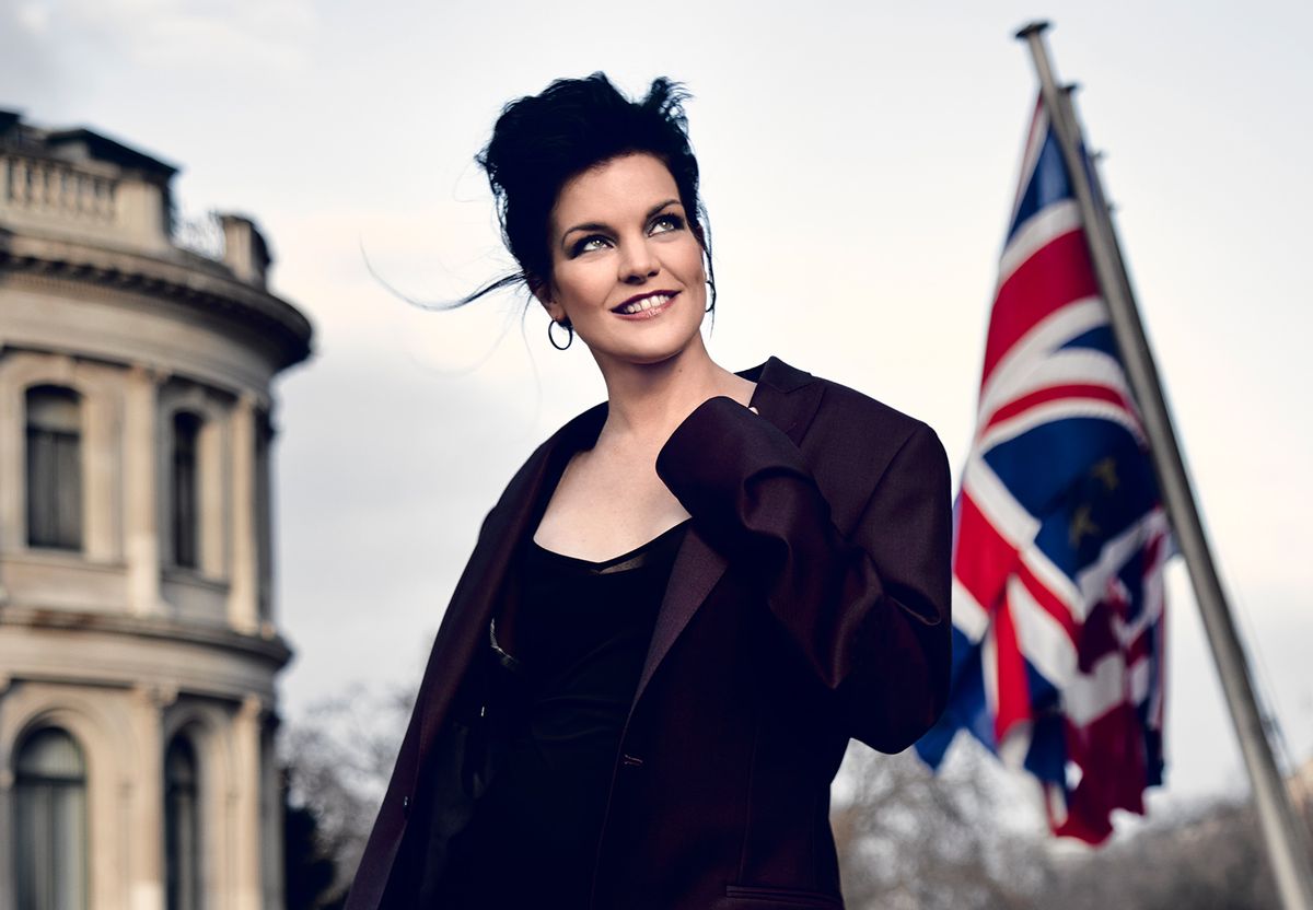 Pauley Perrette at the Four Seasons Hotel London