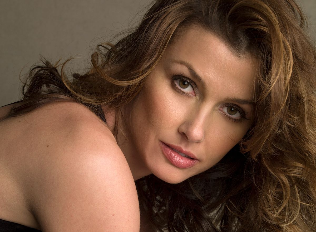 Bridget Moynahan in black outfit