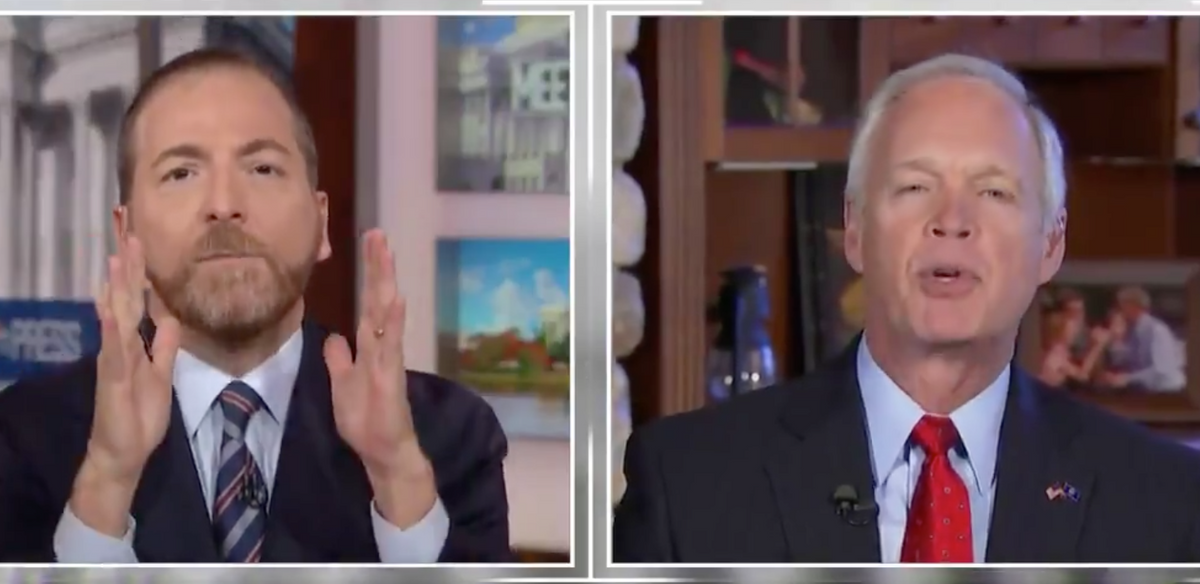 Chuck Todd Tells GOP Senator To Stop Trying To Make Trump 'Feel Better' During Tense Interview