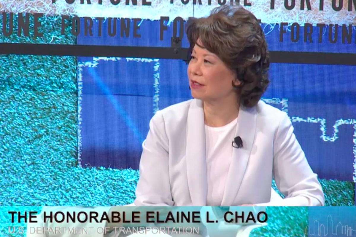 Mitch McConnell's Wife Elaine Chao Practicing The Art Of The Steal