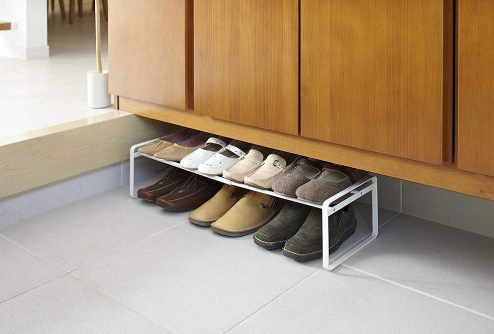 yamazaki adjustable shoe rack