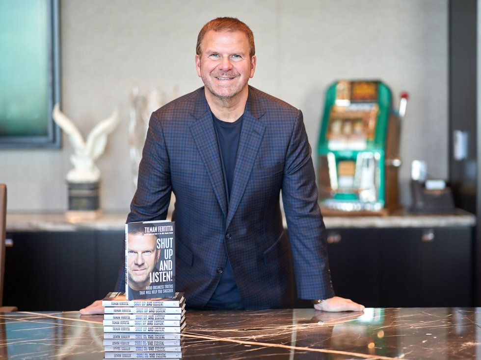 Tilman Fertitta wants you to shut up and listen with new book