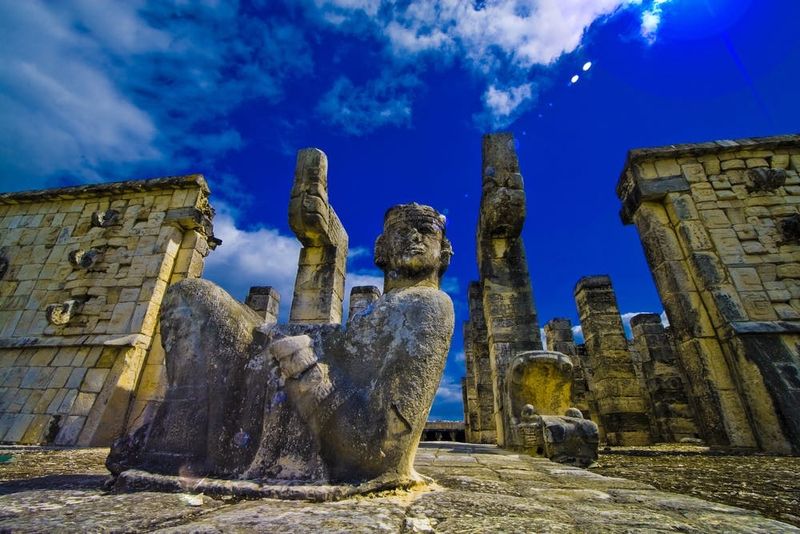 guerrier agique à Chichen Itza