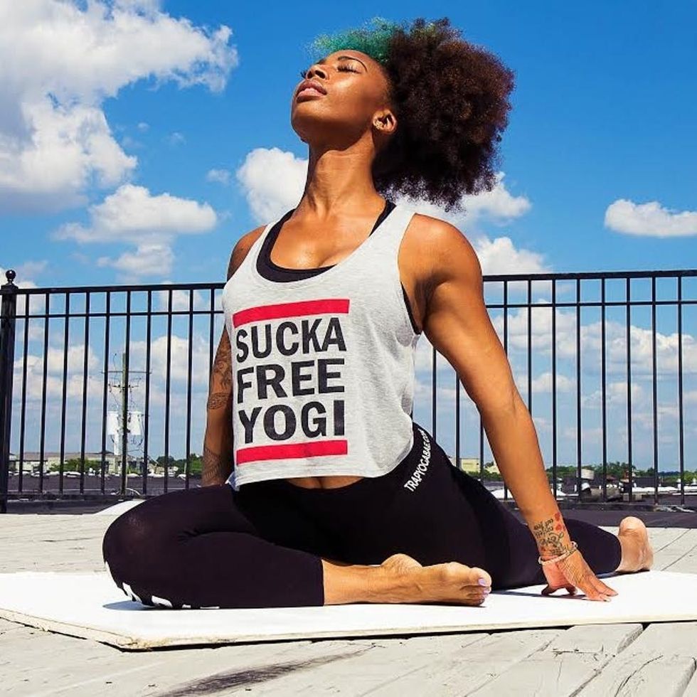 Trap Yoga Is the Empowering Workout We All Deserve Brit + Co
