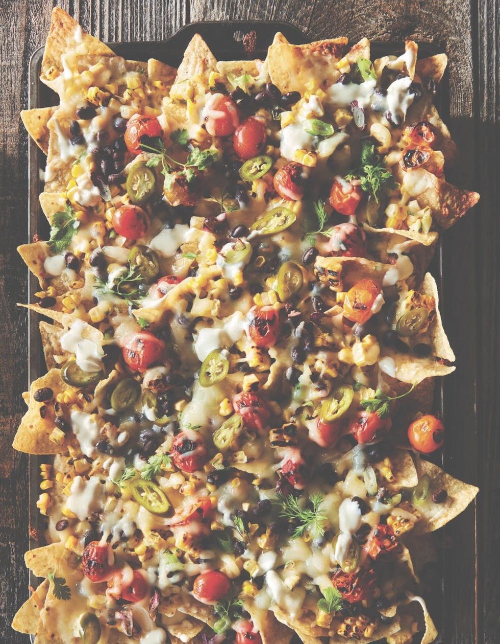 Fire Up The Bbq Rn To Make Grilled Corn Nachos Brit Co