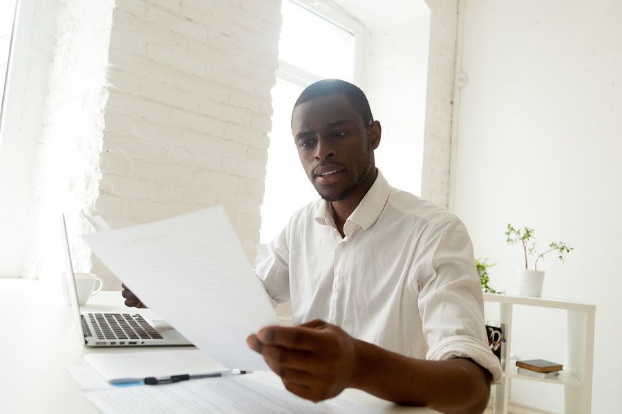 Employer tossing resume with the phrase "transferable skills"