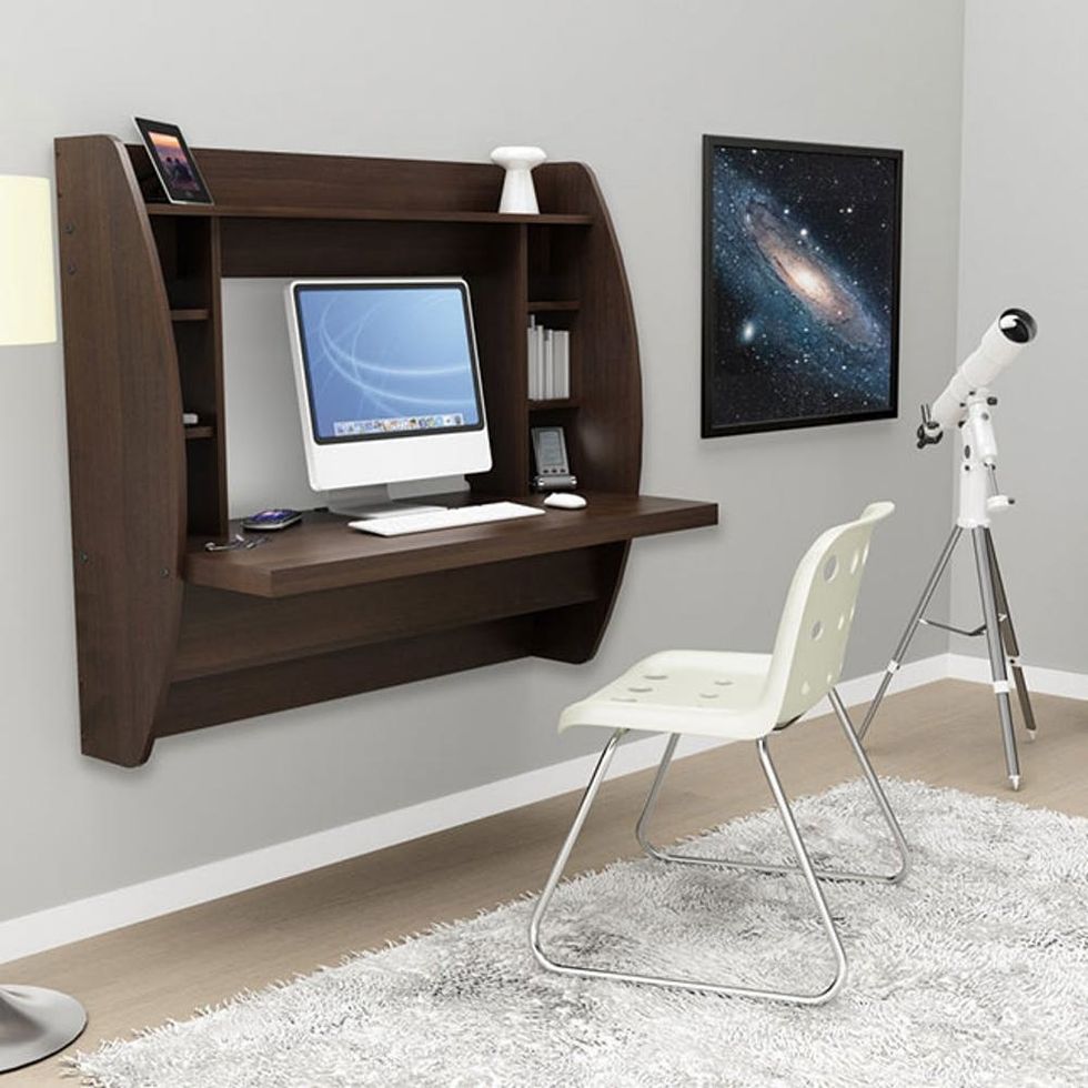 21 Space Saving Wall Mounted Desks To Buy Or Diy Brit Co