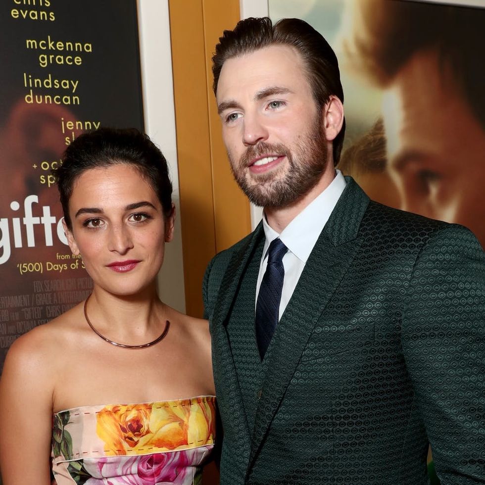 Chris Evans and Jenny Slate Are Reportedly Back Together - Brit + Co