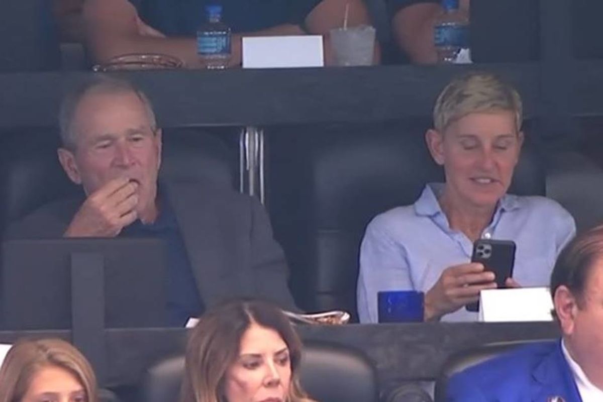 Ellen and George W. Bush's friendship begs the question: Should we all just get along?
