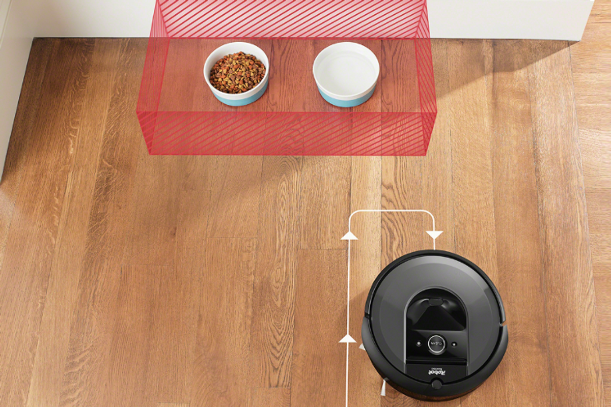 Roomba robot vacuum cleaner update brings virtual no-go zones -