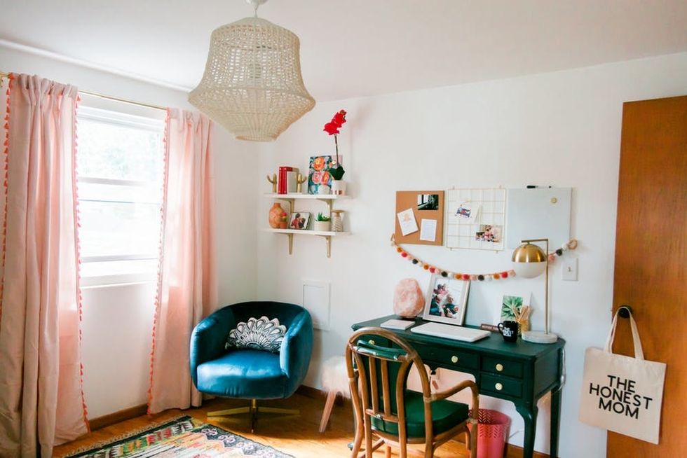 This Tiny Space Makeover Is Multi Purpose Room Goals Brit Co