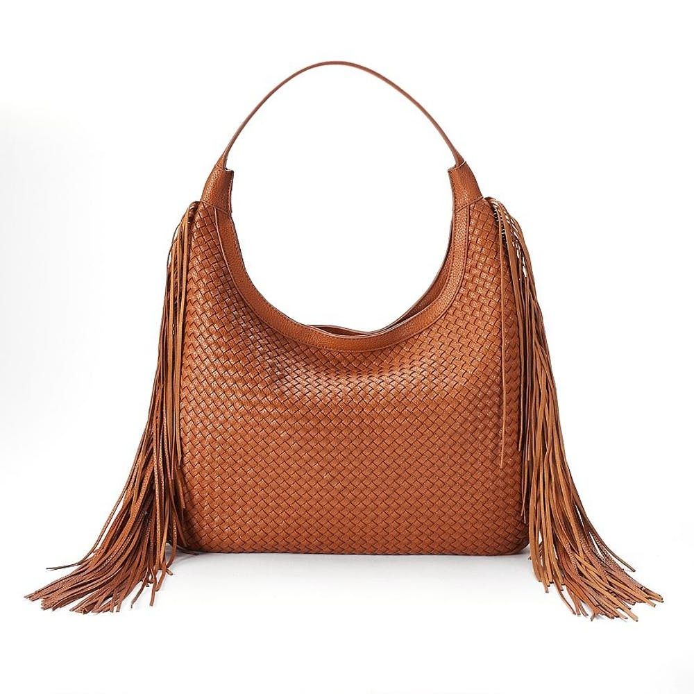 amelia leather slouchy shoulder bag