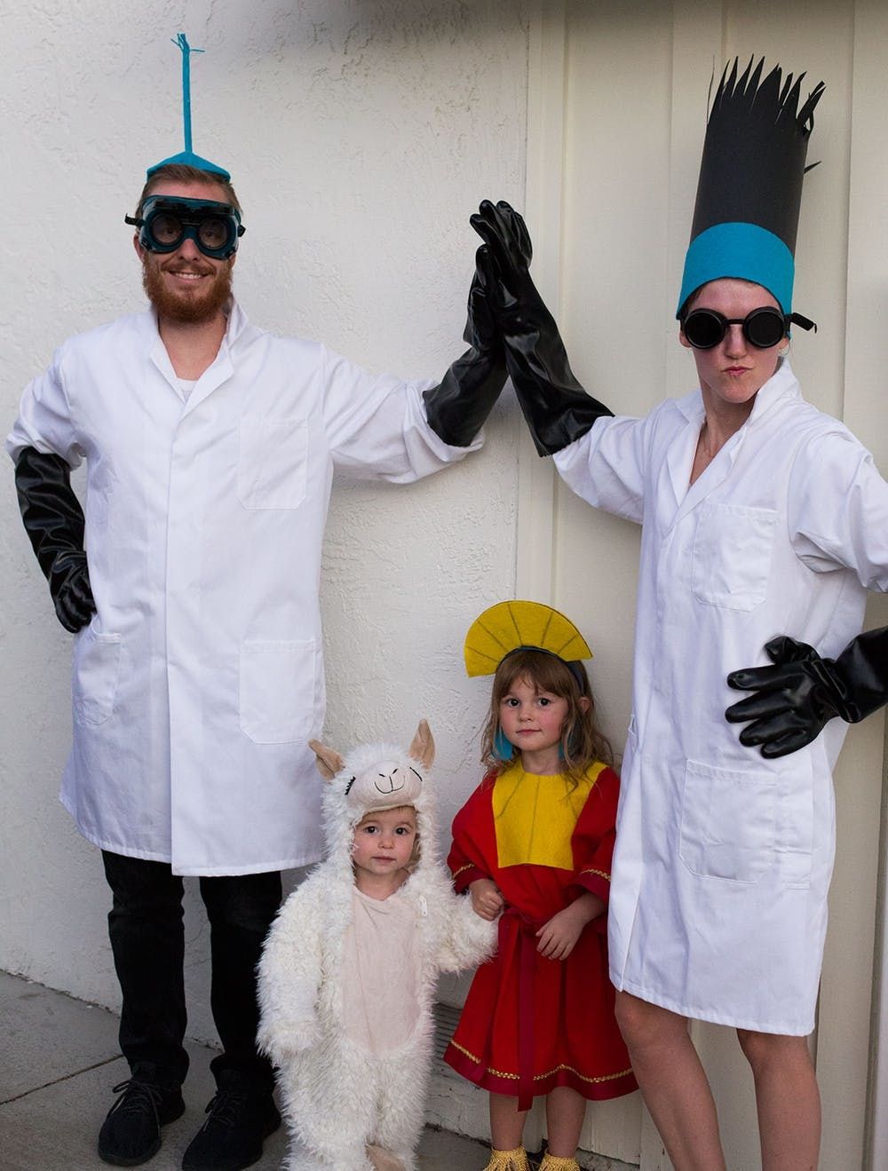 funny family costumes with baby