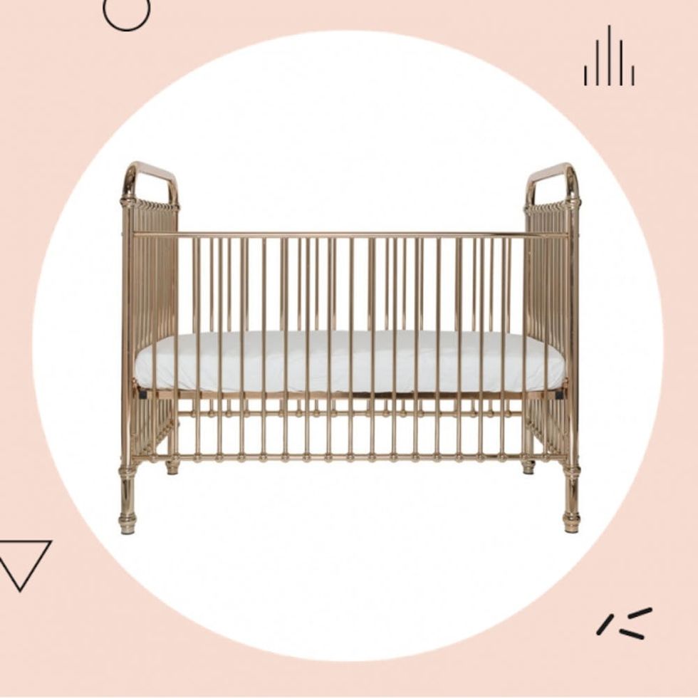 Serena Williams Baby Girl Sleeps In This Rose Gold Crib Brit Co