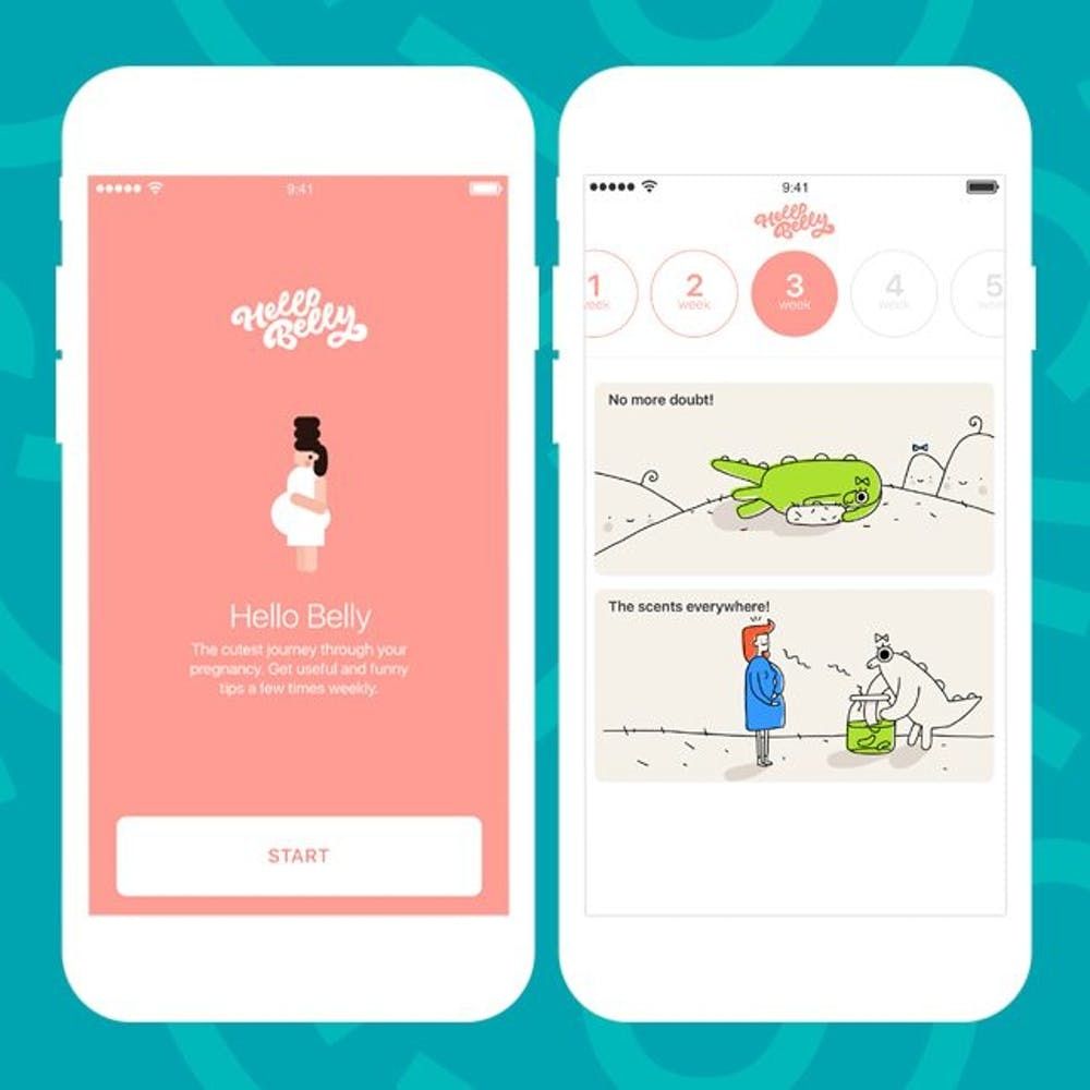 funny pregnancy app