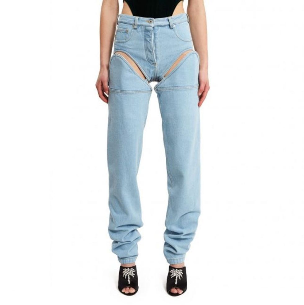 No, We Don’t Know How to Wear These 570 GarterBelt Jeans Either