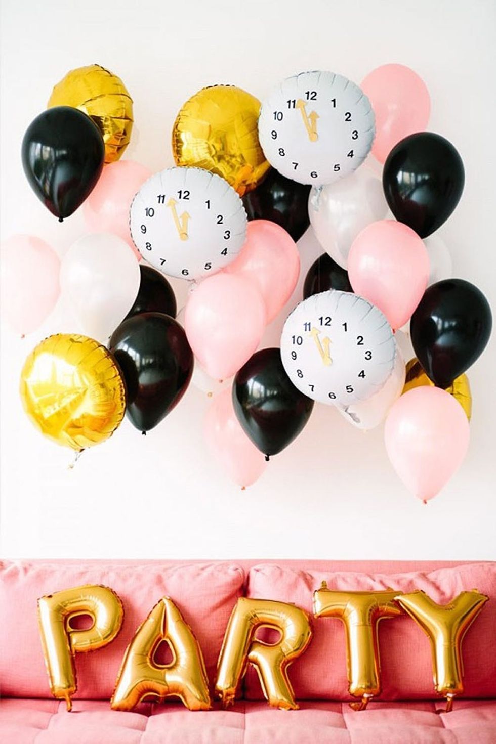 16 Diy New Year S Eve Party Decorations To Start Now Brit Co