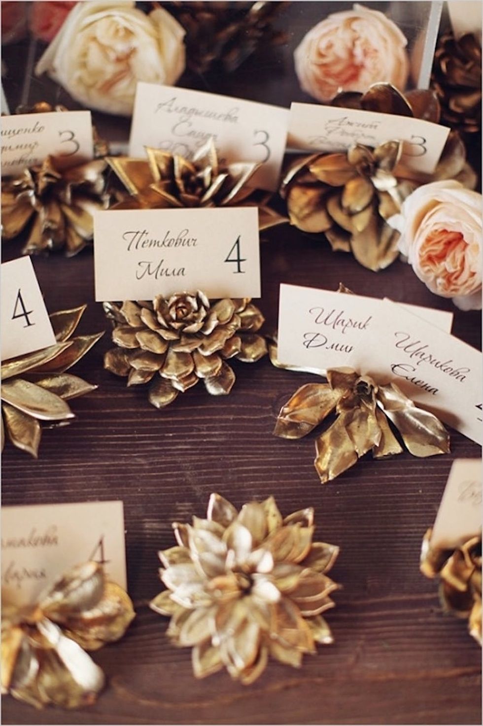 gold-painted-succulent-escort-card-holders