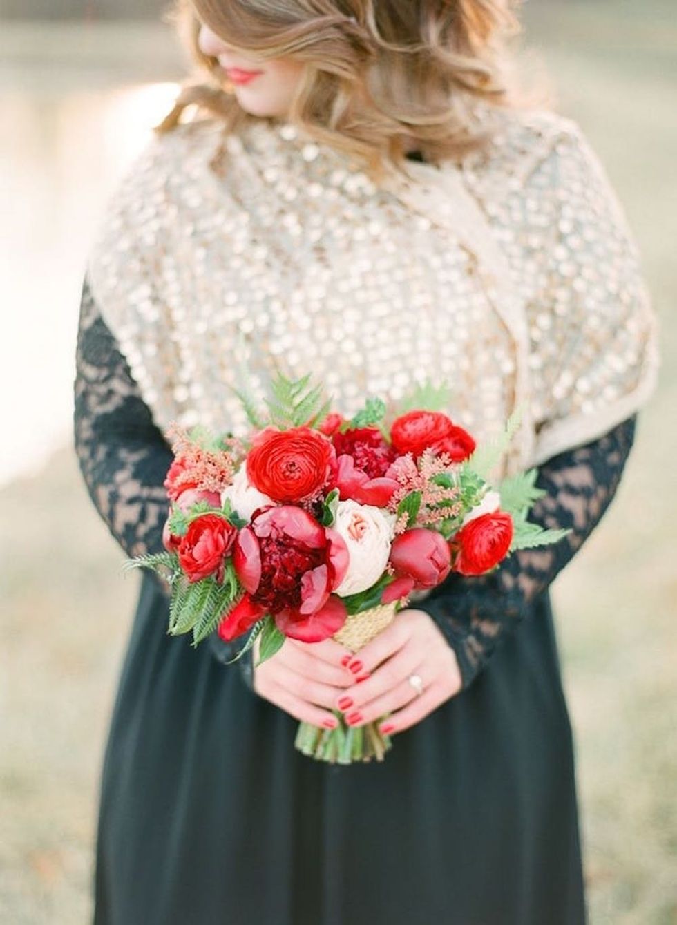 red hot bouquet