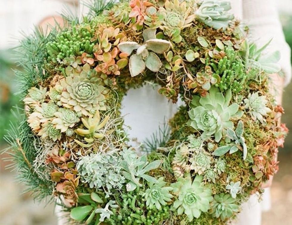 living wreath