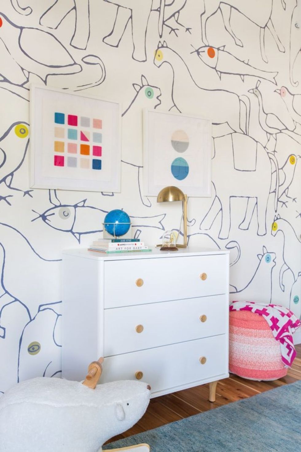 Emily Henderson’s Nursery-Turned-Kids-Room Is a Modern Woodland Dream