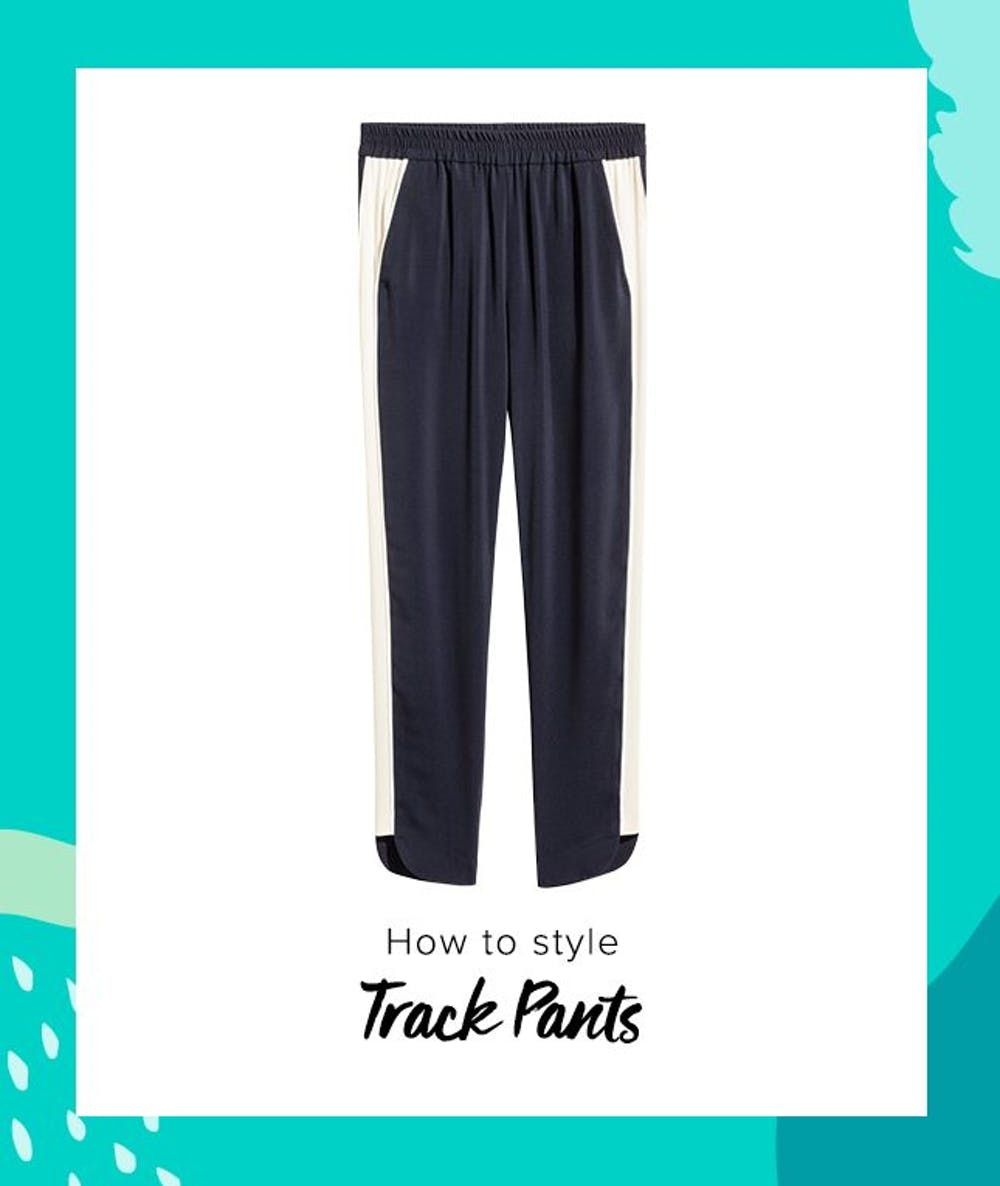 here and now track pants