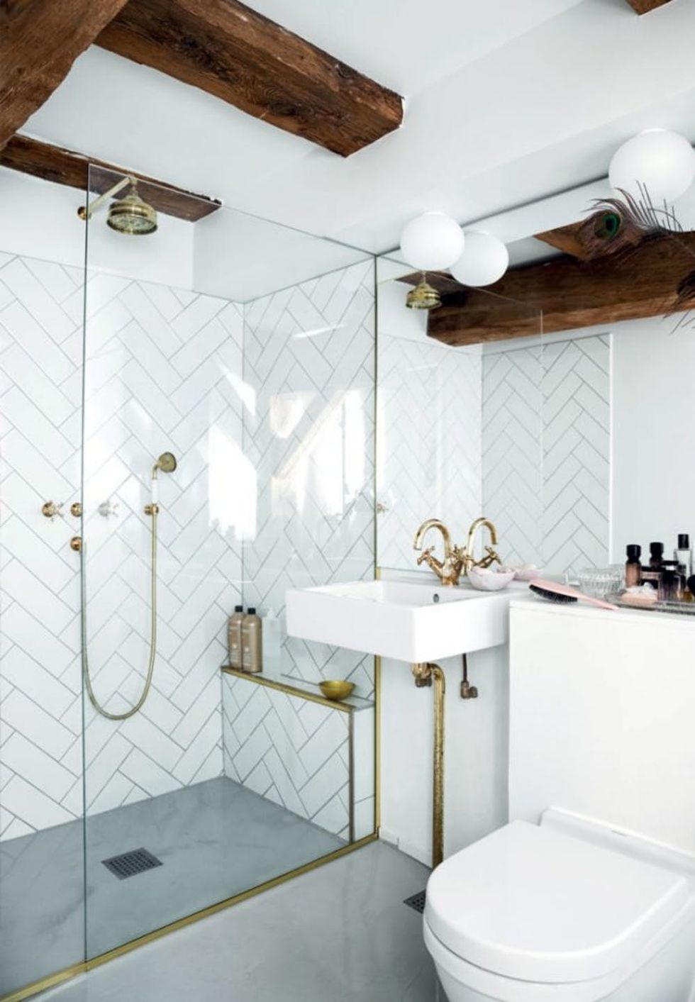 Watch Out Subway Tile Herringbone Might Be The Coolest New Tile