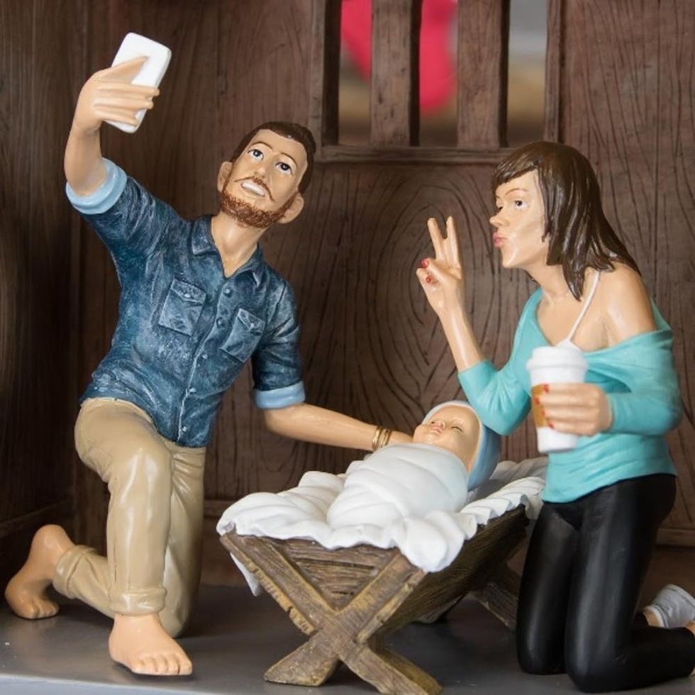 You Have to Check Out this 130 Hipster Nativity Set Brit + Co