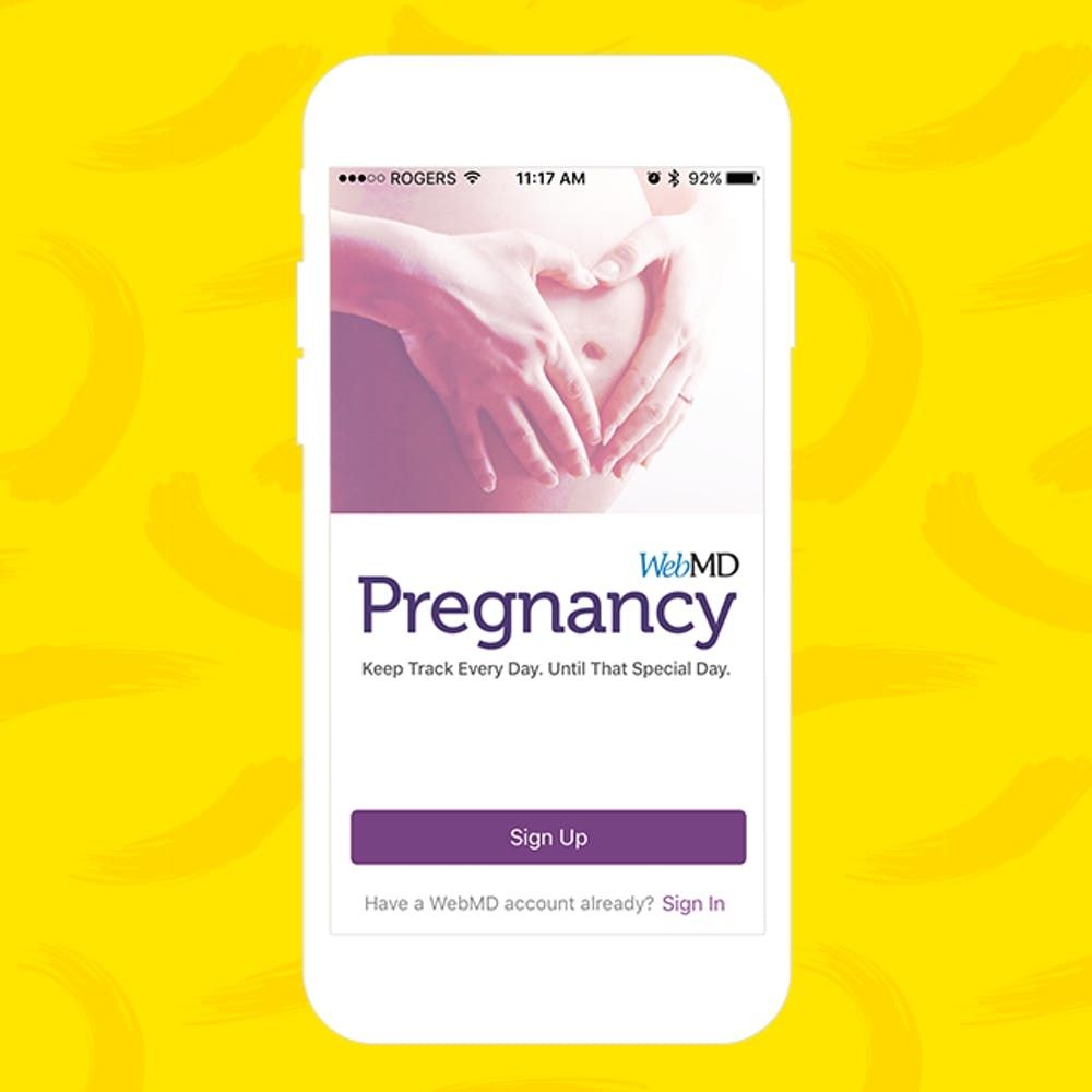 webmd pregnancy app