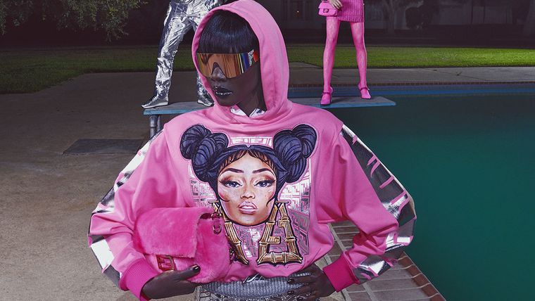 Nicki Minaj's 'FENDI Prints On' Collection Launch