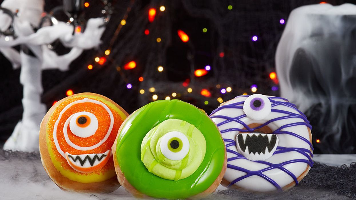 Krispy Kreme debuts new Halloween monster-themed donuts, and you can get one for free