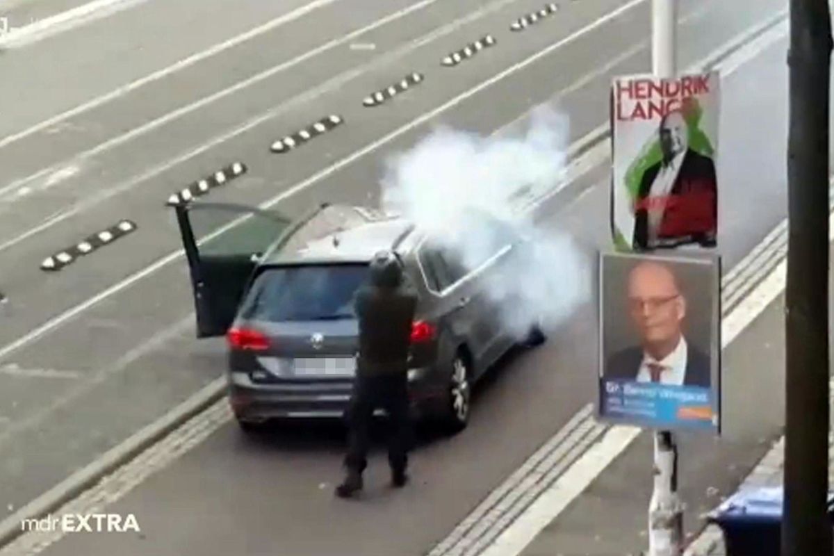 Attentato in sinagoga ad Halle: due morti