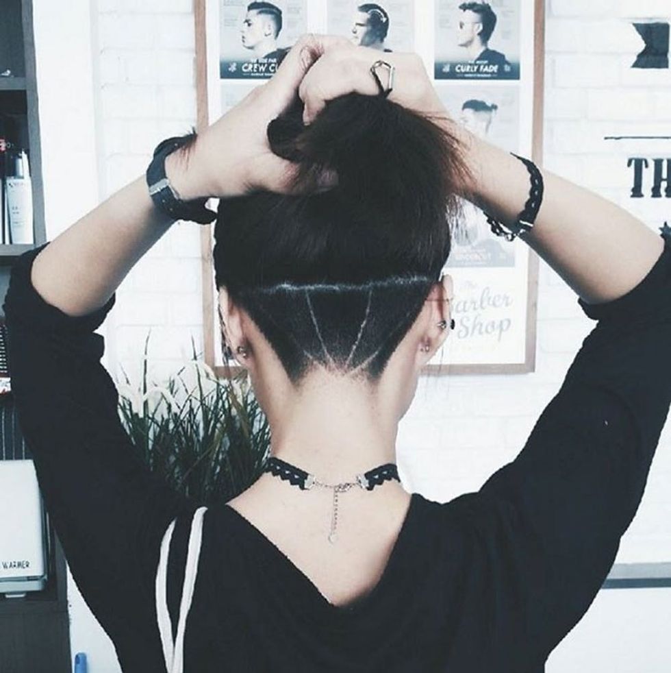 10 Undercut Tattoos You Need To Try Asap Brit Co