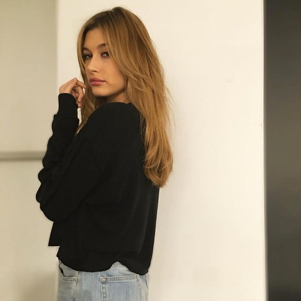 Hailey Baldwin Just Debuted Gorgeous Bronde Hair Brit Co